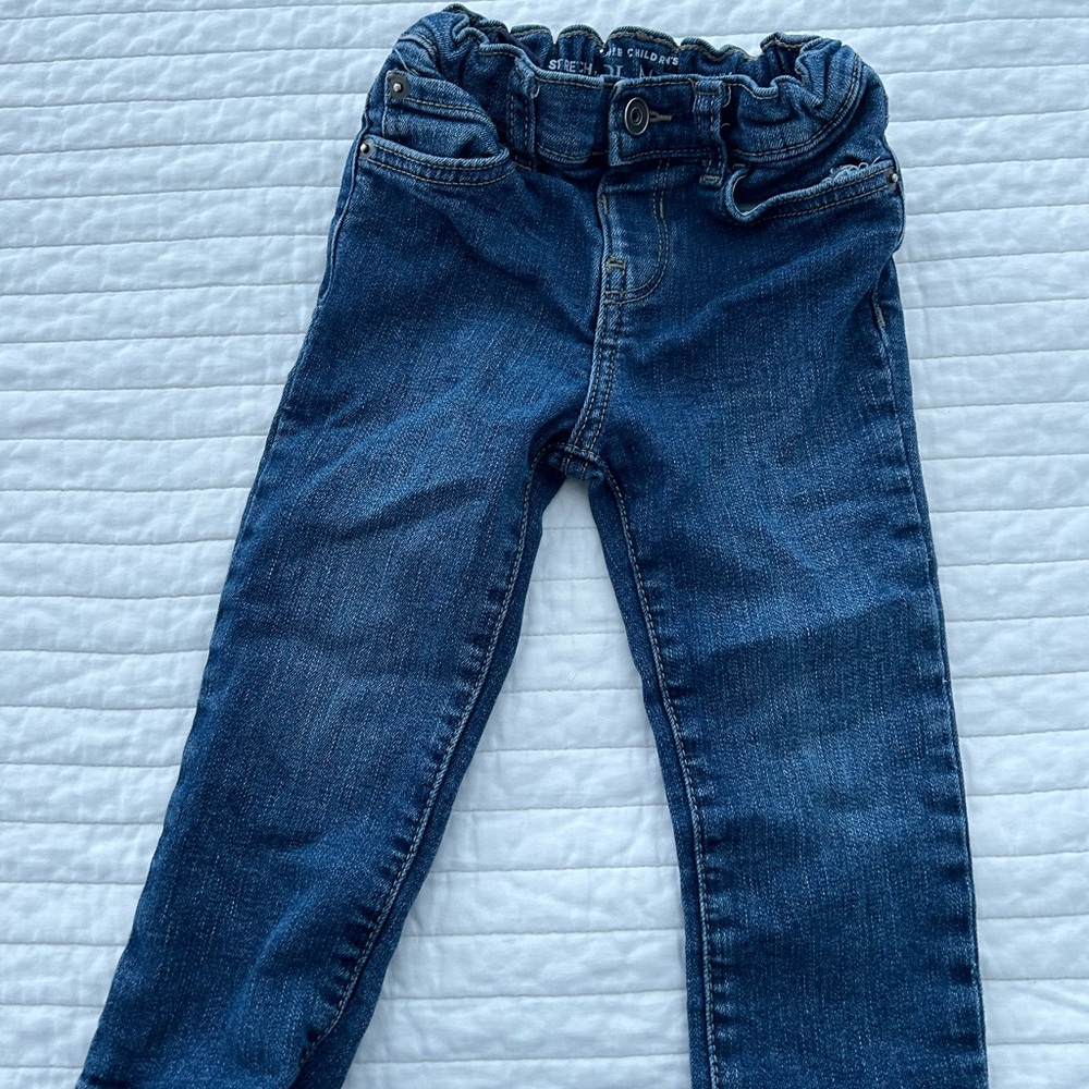 The Children's Place Dark Blue Jeans, adjustable waistband